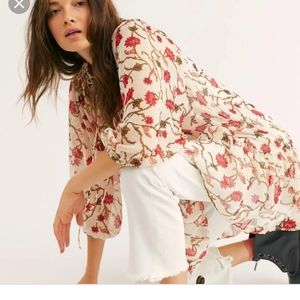 Free People Flowy Babydoll Tunic